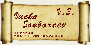 Vučko Somborčev vizit kartica